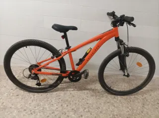 Bicicleta Montaña Rockrider Naranja