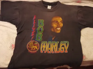 Camiseta Bob Marley 90s
