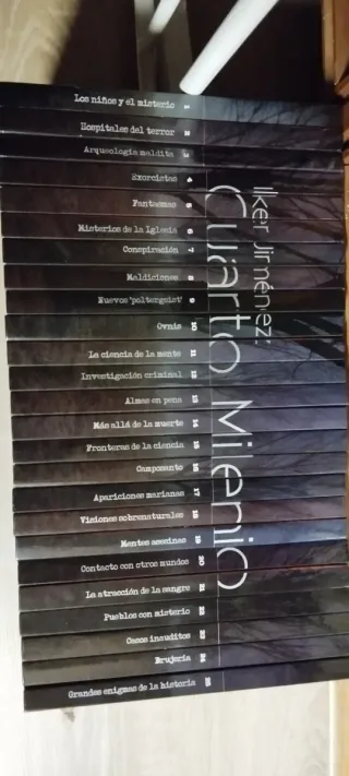 Colección Cuarto Milenio 25 Libros DVD