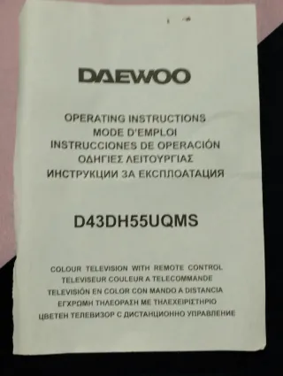 Peana/Soporte TV Daewoo 43 D43DH55UQMS