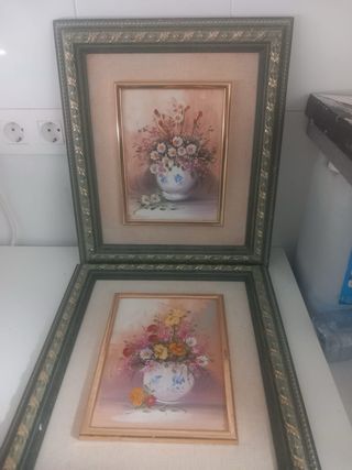 Juego de 2 cuadros decorativos