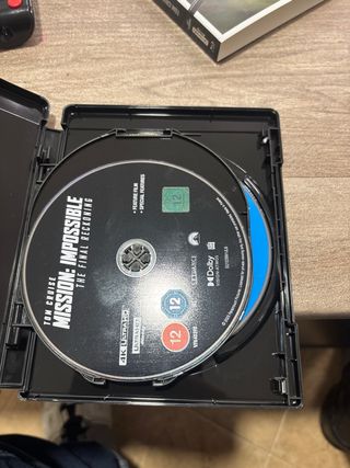 Blu-ray 4K Misión: Imposible Sentencia Final