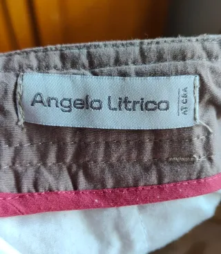 Bermudas tostadas Angelo Litrico at C&A Años 2000