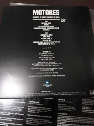 Lp+Cd Motores - Si Quieres Un Amigo, Cómprate un..