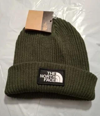 Berretto The North Face verde scuro nuovo