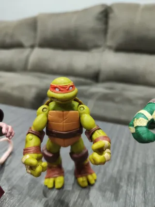 Lote Figuras Tortugas Ninja + Splinter