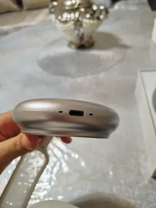 Cascos Inalámbricos Max Silver/White