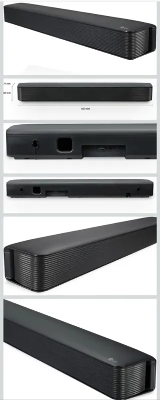 Barra de Sonido LG Negra