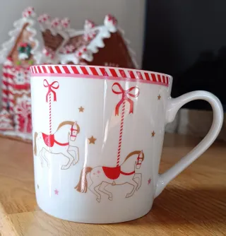 Tazza con cavalli giostra Pepco