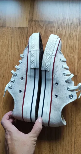 Converse Chuck Taylor Blancas Talla 39