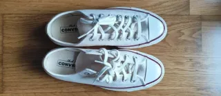 Converse Chuck Taylor Blancas Talla 39