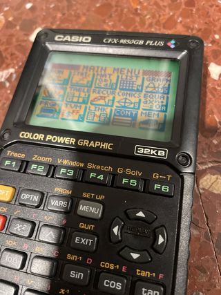 Calculadora Gráfica Casio CFX-9850GB PLUS
