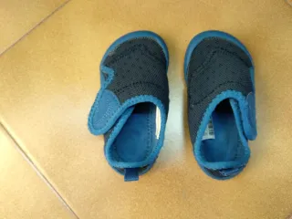 Escarpines Niños/as Talla 23 Azul Marino