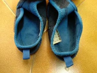 Escarpines Niños/as Talla 23 Azul Marino