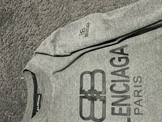 Sudadera Balenciaga Gris Talla S