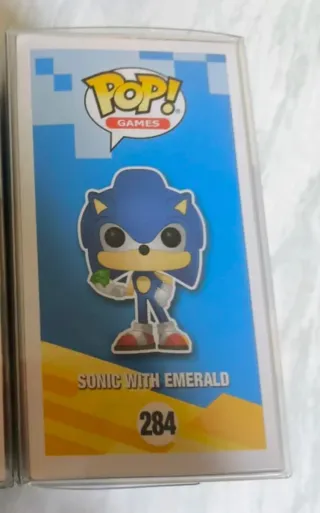 Funko Pop! Sonic 284 con Esmeralda