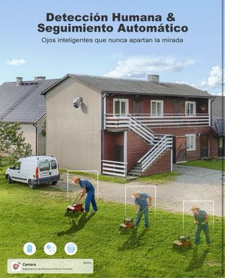 Ctronics Cámara Vigilancia Exterior 2K 4G LTE