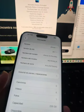 iPhone 16 Pro Max 256GB Plata