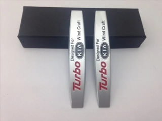 EMBLEMA LATERAL TURBO KIA MATE Ref:1171 m_555