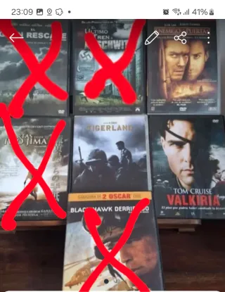 Lote peliculas y blue ray