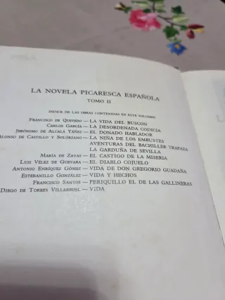 La Novela Picaresca. Tomo Ii.
