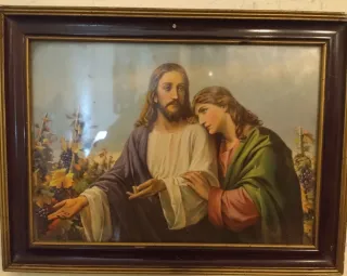 Cuadro antiguo religioso