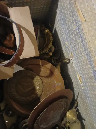 Conjunto de objetos antiguos