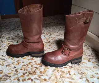 Botas piel cuero hombre o mujer Dr. Termans 39 40