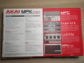 Teclado MIDI Akai MPK Mini MK2 Negro