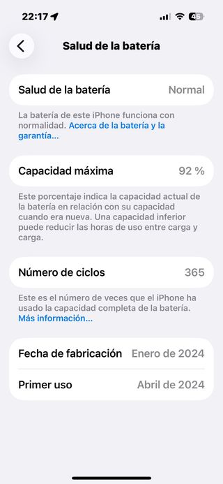 iPhone 15 128GB Negro