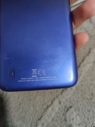 Móvil Motorola Moto G8 Azul