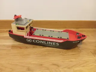 Playmobil Barco Carguero Conlines Titan