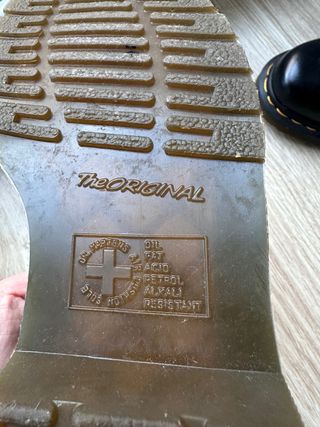 Zapatos Dr. Martens negros.