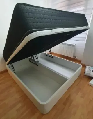 Canapé abatible con colchón