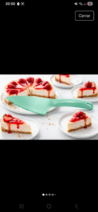 Cortador de Tarta Tupperware