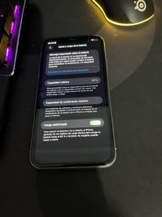 iPhone 11 64 GB Negro