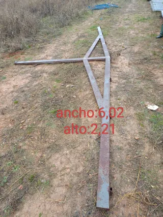 Estructura metálica para tejado