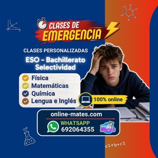 MATEMÁTICAS CLASES DE EMERGENCIA