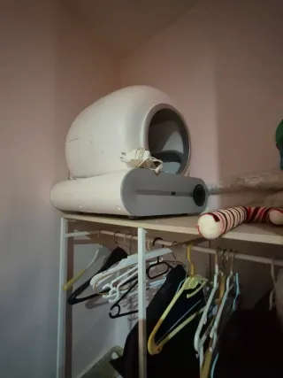 Arenero autolimpiable para gatos