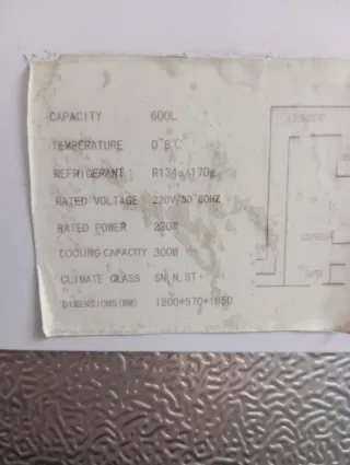 Nevera Expositor Cristal Doble Puert.