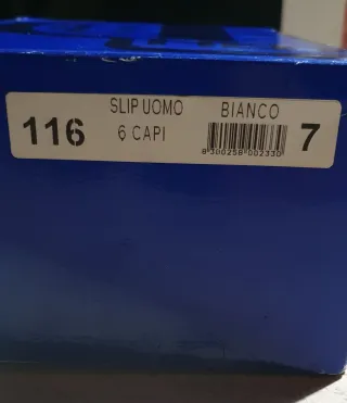 Slip Uomo Henri Taglia XXXL Bianco