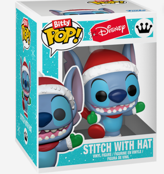 Bitty Pop! Stitch con Gorro Navideño