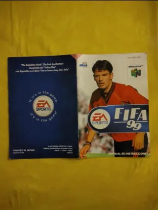 FIFA 99 Nintendo 64 + Manual Original PAL ESP.