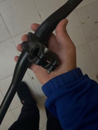 Manillar y potencia bicicleta