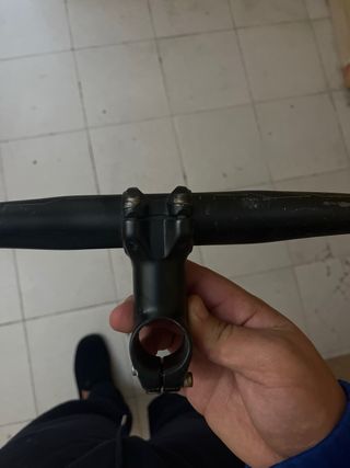 Manillar y potencia bicicleta