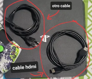 PS4 Slim 1TB + Juegos + Mando + Cables