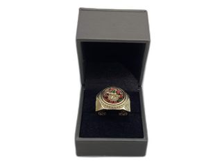 sello oro 18k con circonita