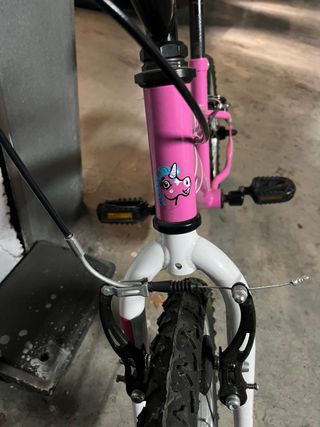 Bicicleta Denbike 16” rosa infantil