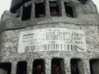 ALTERNADOR FIAT II BRAVO (198) 51793678 2008 - 2016