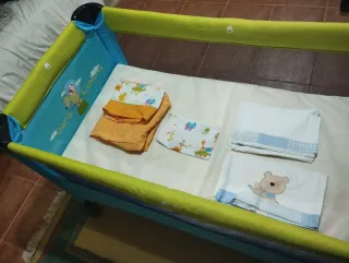 Cuna de viaje Jane 2 alturas